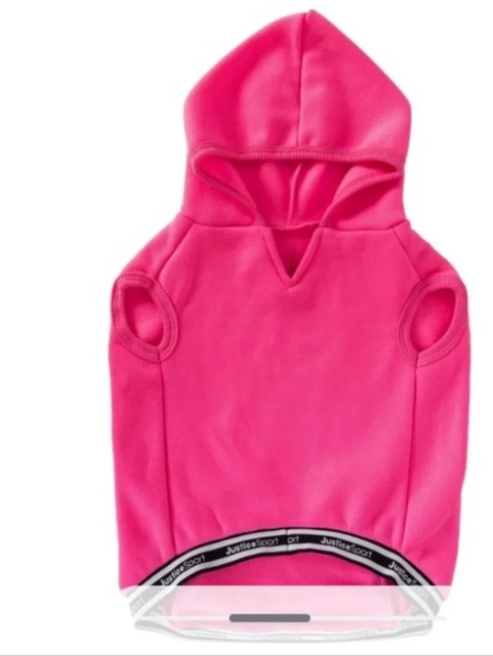 Justice Pink Hoodie Size Med